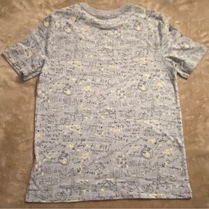 Mathematical Formula STEM All Over Graphic Print T Shirt Math Science M(8)
